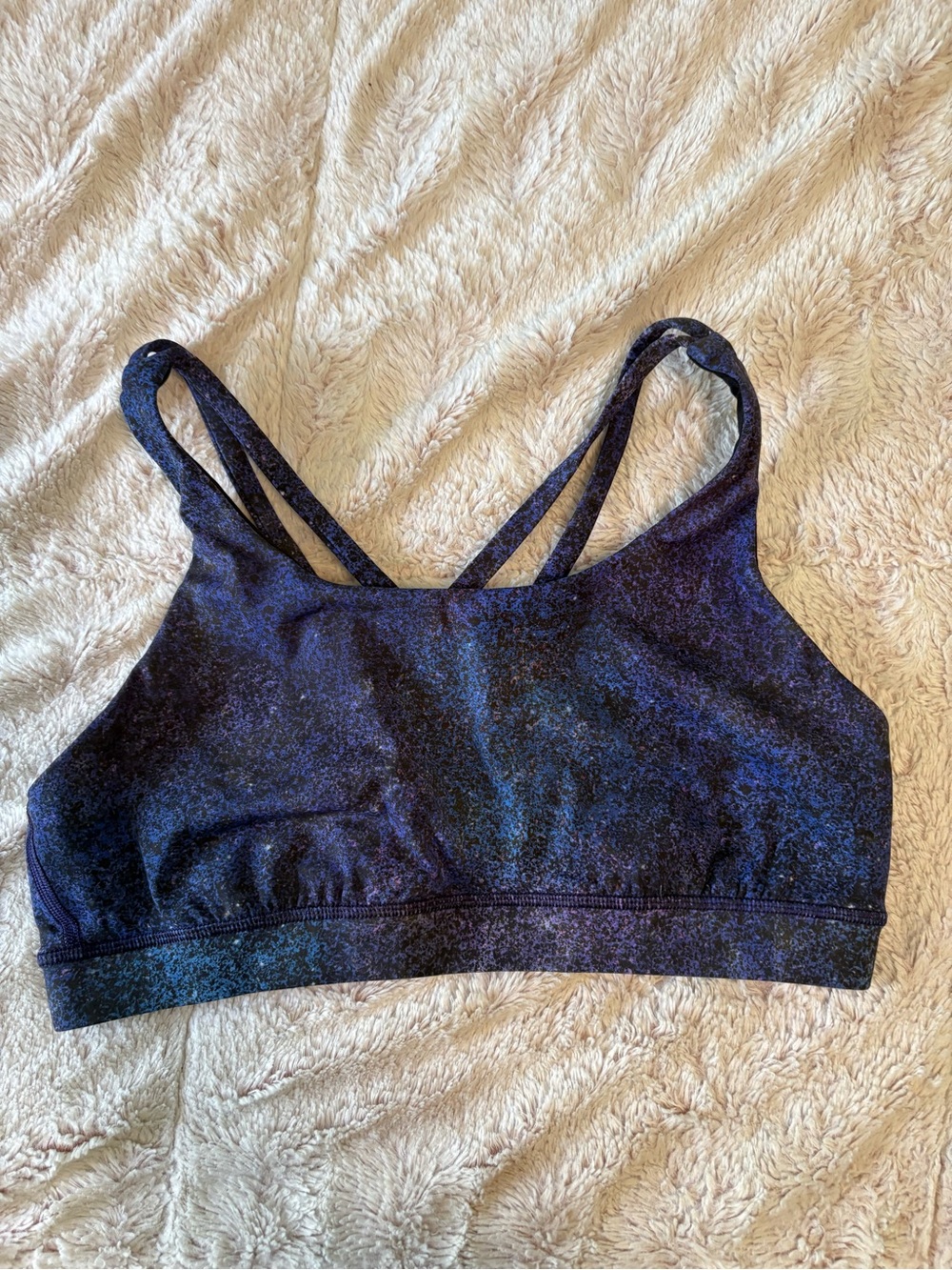 Lululemon Energy Bra in Polar Lights design